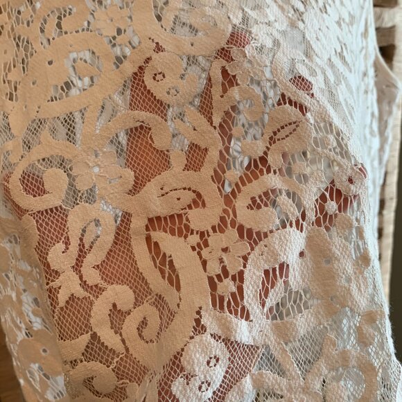 ☁️ HOST PICK❕Gorgeous Euro Summer Delicate Lace Tank Top - Picture 4 of 4